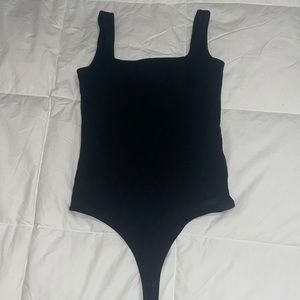 Black Tank Bodysuit